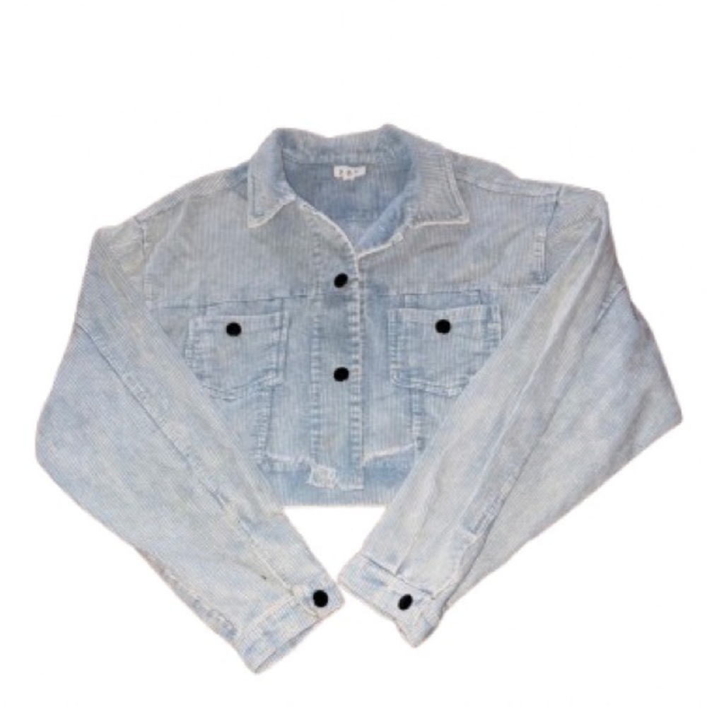 POL Blue Utility Jacket with Versatile Design - image 1